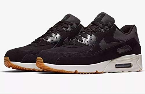 nike air max 90 black white gum