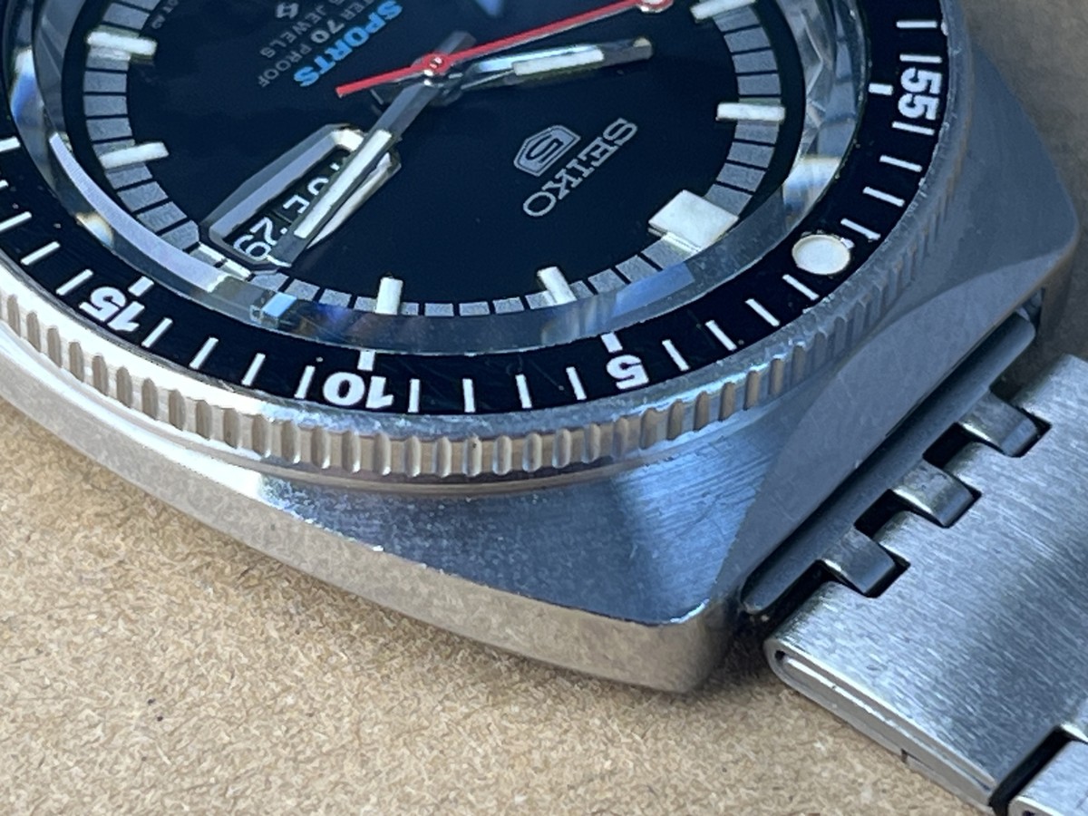 SEIKO 5 SPORTS 1968年製 初期型 6106-8120 Vintage 1968 Seiko Five Sport Diver 6106-8120 Serviced