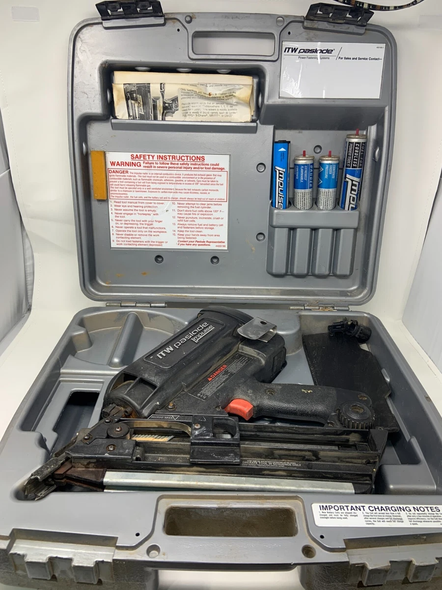 ITW Paslode Impulse Cordless Solid State Nailer Model 325 PLEASE