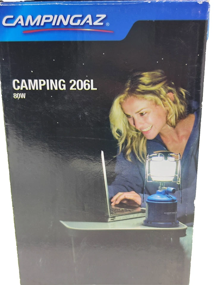 Campingaz Camping 206 L 80W Gaslaterne Campinglampe Laterne für Gas-Kartuschen - Bild 2 von 2