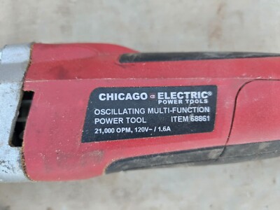 Oscillating Multi-Function Power Tool Chicago Electric Power Tools 