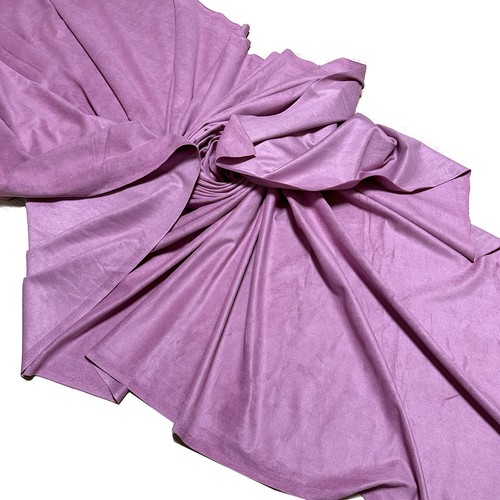 HEAVY JACKET GRADE FAUX SUEDE LEATHER LIKE FABRIC CLOTH CAR UPHOLSTERY SOFA 60"W - Picture 547 of 552