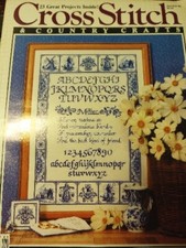 Cross Stitch Country Crafts Magazine January/February 1986 R5
