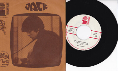 Jack Grunsky  -Train Station Blues / Alone On My Own- 7'' 45  Amadeo, 1968