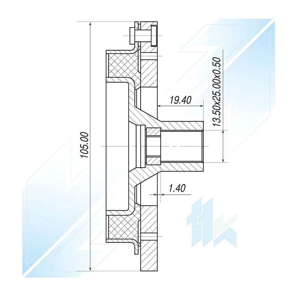 Klimakompressor Kupplung Scheibe für AUDI BMW MERCEDES DENSO 10PA 7SB16C 7SBU16C — 第 2/4 张图片