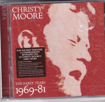 Christy Moore / Early Years 1969-1981 - 2 CDs  (NEW! Original verschweißt)