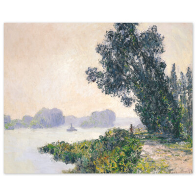 Claude Monet, Le Chemin de Halage à Granval, Poster