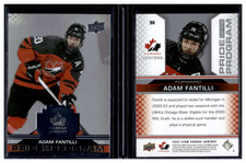 2022 Team Canada Juniors Pride Of The Program Adam Fantilli Pillars Of Light #96