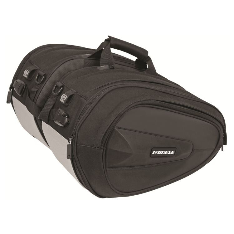 Dainese 30L D-Saddle Motorcycle Saddlebags Stealth Black Dainese 30L D-Saddle Motorcycle Saddlebags Stealth Black