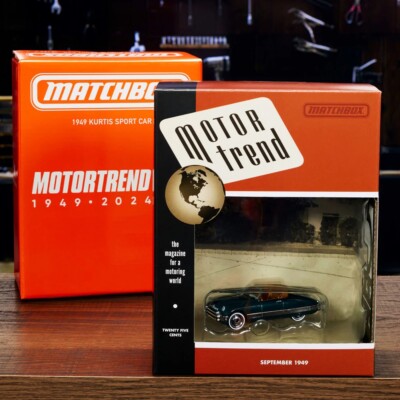 Matchbox Collectors Matchbox x Motor Trend 1949 Kurtis Sports Car