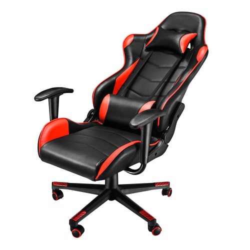 Luxury Executive Race Gaming Office Chair Gas Lift Swivel PC Computer Desk Chair - Picture 77 of 195