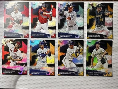 Topps MLB Baseball Card Lot 8 Cards Judge Buxton Ramírez Skenes Burns