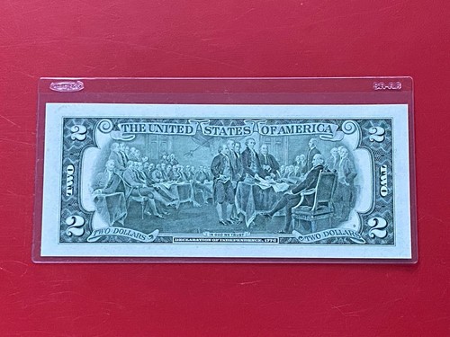 2009 $2 TWO DOLLAR BILL ( San Francisco "L” ) Uncirculated - Picture 3 of 3
