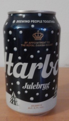 HARBOE BEER CHRISTMAS EDITION  EMPTY CAN  0,33  Collector's  can