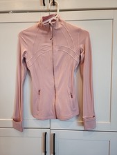 NWOT Lululemon Define Nulu Jacket Coat Pink Haze/Rose Gold Size 2