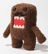 DOMO Mustache Plush 6 in New With Tags In Plastic VTG 2011