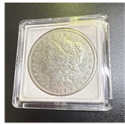 1879 Morgan Silver Dollar $1 Coin in Plastic Holder, Uncertified