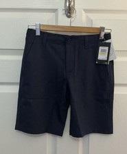 Under Armour Boys MED Golf Shorts Navy Blue, YMD-1361773