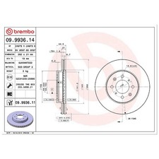 2x Bremsscheibe vorne für Honda City 5 GM2 Civic 4 EC EG EJ 6 MB MA 7 | 899829