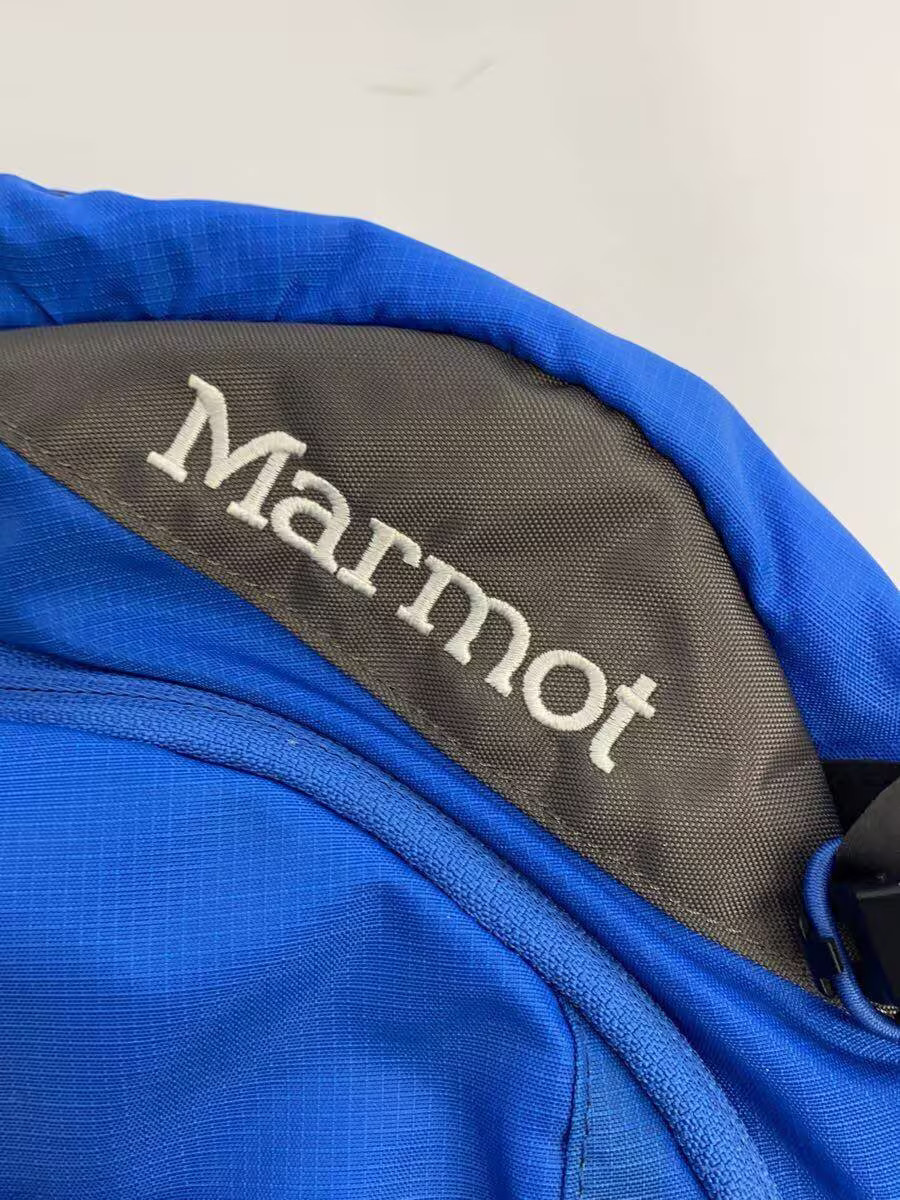 Marmot Backpack, Polyester, Blue, Solid Color, MJ… - image 5