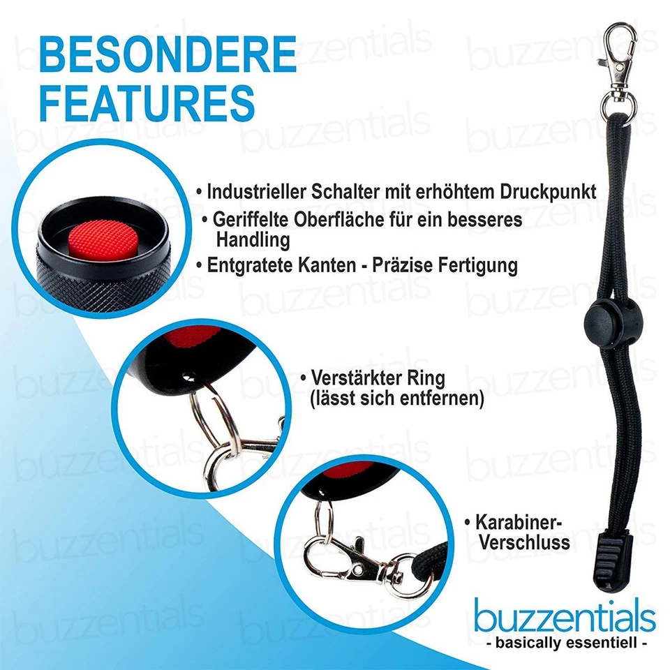 5x LED Taschenlampen, Extrem Hell, Staub-Spritzwasser, 5 Modi - Nur noch wenige! - Bild 3 von 4