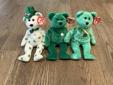 Ty Beanie Babies O  Fortune, Killarney, and Erin LOT of 3 Irish St Patrick  s