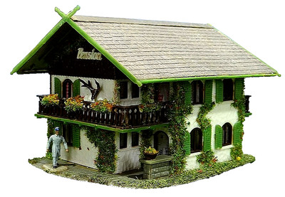 Faller H0 B-286 Pension Rosel Hotel Gasthaus Alpen Epoche IV (Note 1-2) | B353a