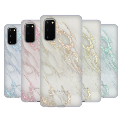 OFFICIAL NATURE MAGICK MARBLE METALLICS SOFT GEL CASE FOR SAMSUNG PHONES 1