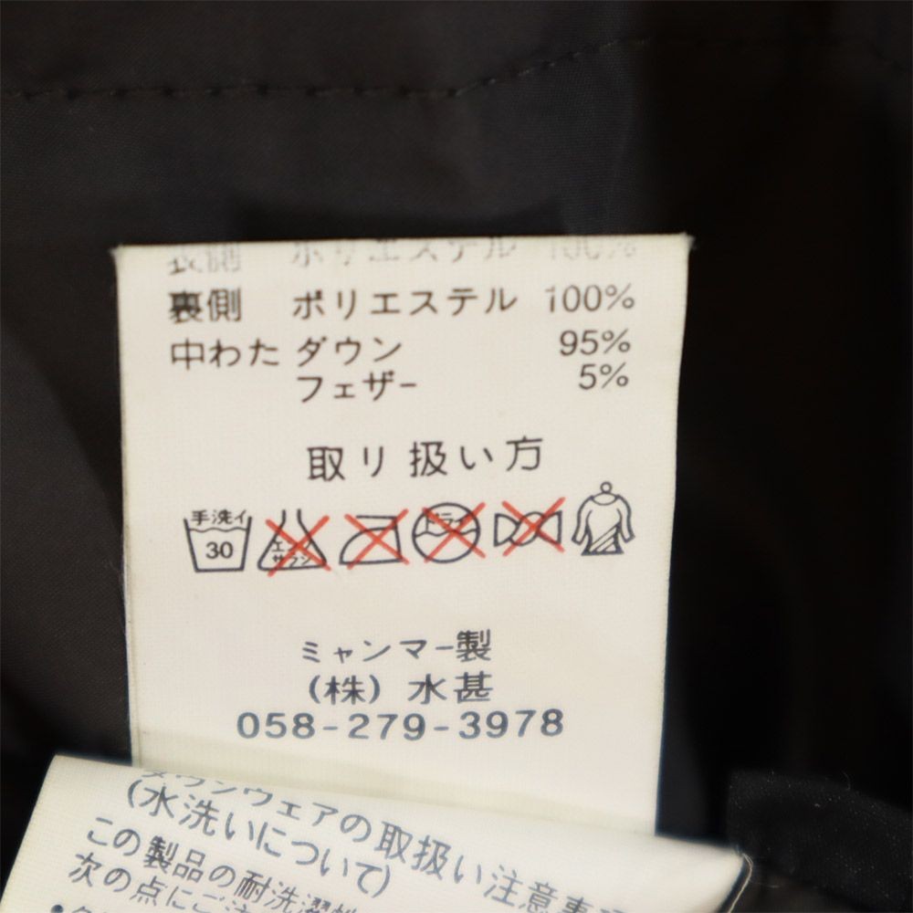 FIRSTDOWN reversible Down jacket LL Black x gray … - image 10