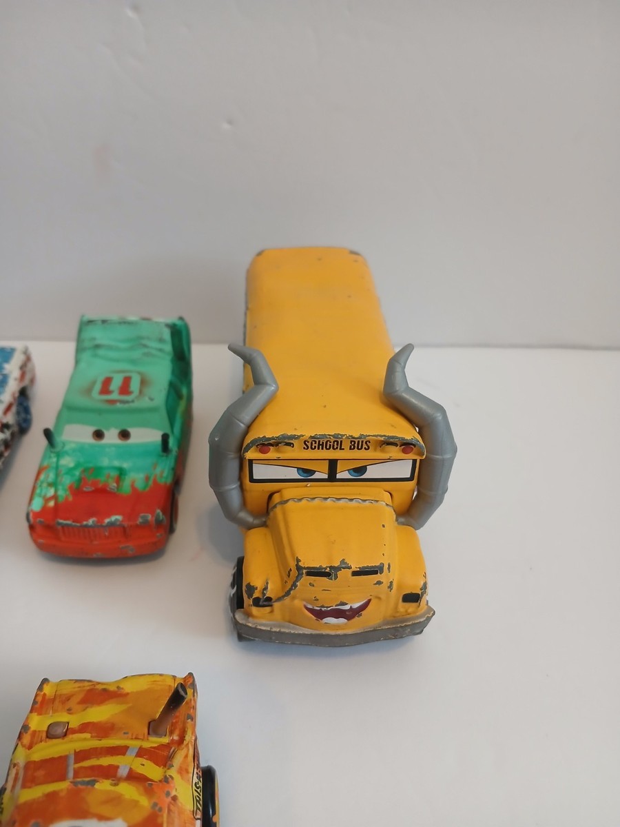 Disney Pixar Cars 3 Diecast Thunder Hollow Demolition Derby Lot Of