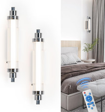 Battery Operated Wall Sconce Set of 2 12000Mah Rechargeable Battery Powered Wall