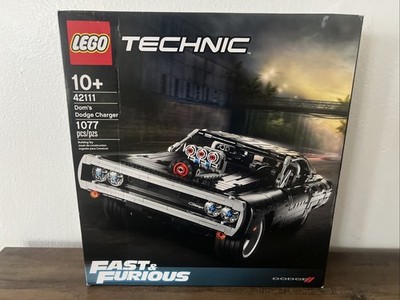 LEGO TECHNIC: Dom's Dodge Charger (42111) Brand New Sealed Damaged Box