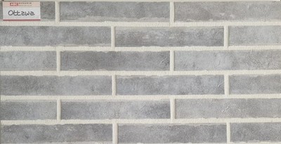Klinkerriemchen Ottawa modern grau nuanciert im DF ab 23,90 /m² Restposten