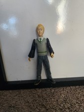 2001 Draco Malfoy no Slytherin Crest on Robes 5" WB Action Figure Harry Potter