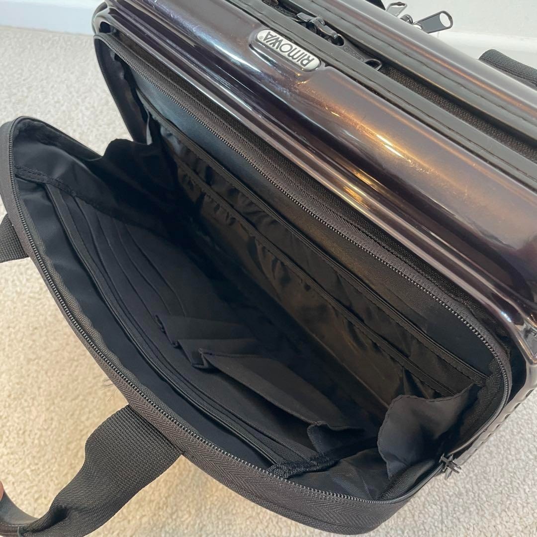 RIMOWA Lufthansa Notebook Case Bolero Collection lapt 16L Wine Red