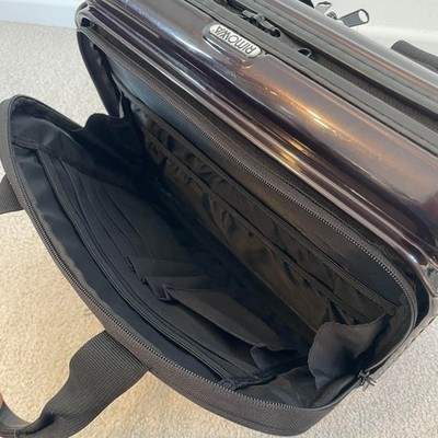 RIMOWA Lufthansa Notebook Case Bolero Collection lapt 16L Wine Red