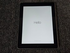 Apple iPad 4th Gen A1458 16GB Black/Space Gray 9.7" Touchscreen Wi-Fi Tablet