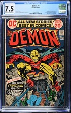  Demon #1 CGC 7.5 COW DC 1972 Origin & 1st Appearance of Etrigan