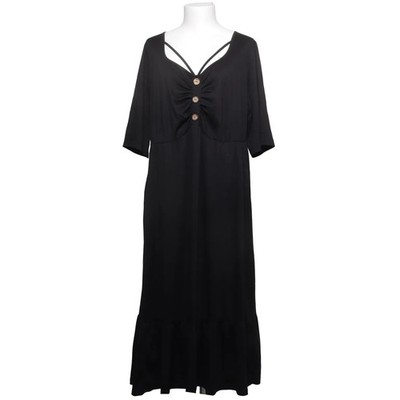 Bloomchic, Kleid, Größe: 48/50, Schwarz, Elasthan/Polyester/Viskose #5eC