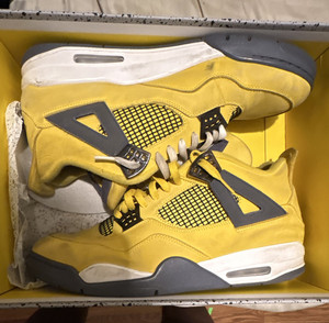 Air Jordan 4 Yellow | eBay