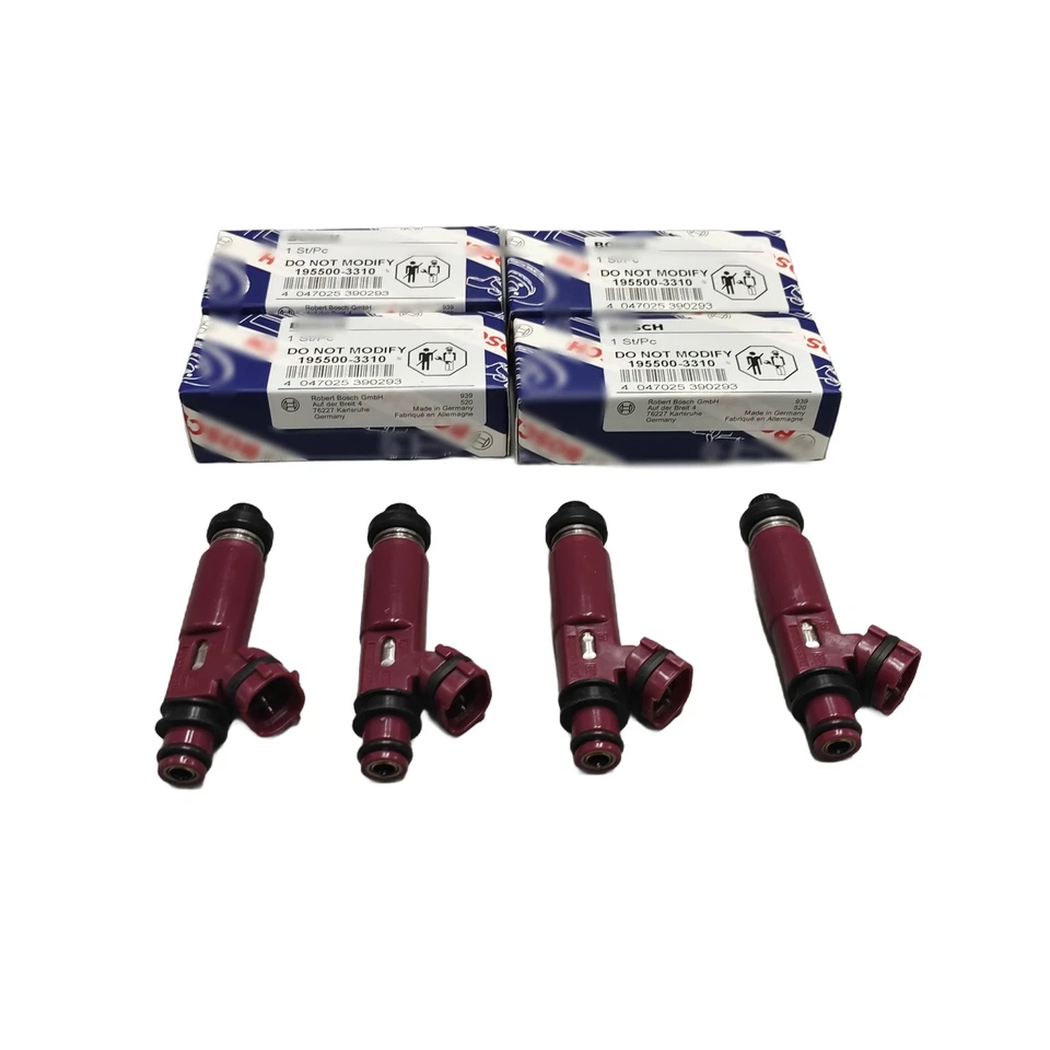 4X OEM Genuine Denso Fuel Injectors Fits MAZDA MX-5 MIATA 1999-2000 1.8L - Изображение 3 из 4