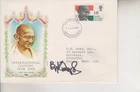 BEN KINGSLEY SIGNED GB GANDHI FDC