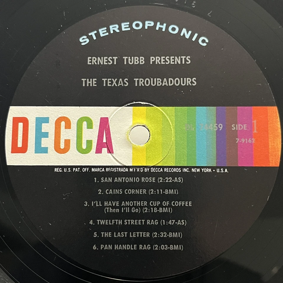 Folk, World, & Country The Texas Troubadours - Ernest Tubb Presents The Texas Tr - Image 3 of 4