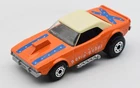 Matchbox Superfast #1-D Dodge Challenger Revin Rebel tempa, white roof. Lesney