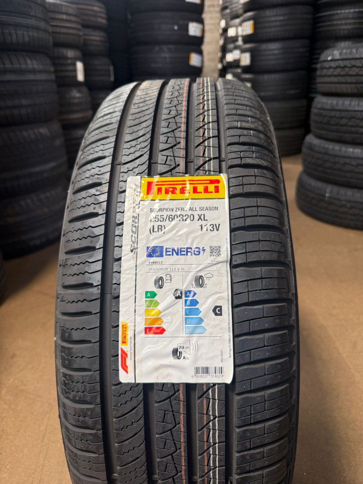 255/60R20 Pirelli Scorpion Zero All Season LR 113V XL 255 60 20 2556020 2023 DOT