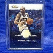 RICHARD JEFFERSON 2003 TOPPS FINEST GAME-WORN JERSEY #139  MINT CONDITION /999