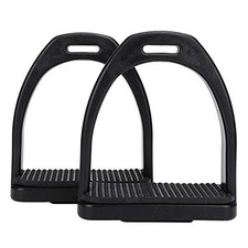 Hffheer 2Pcs Horse Stirrup High Strength Plastics Stirrups Safety Horse Riding