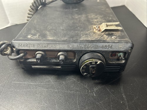 Simpson Model T-2 VHF-FM radio transceiver With Mic CB8P (untested) - Zdjęcie 3 z 9