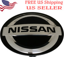 Nissan Front Grille Emblem Black Logo Badge For Maxima 2019 2020 2021 2022 2023