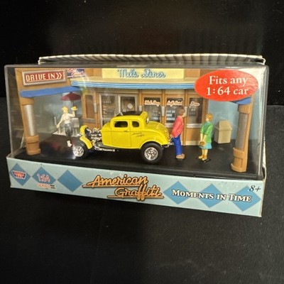Motor Max American Graffiti Moments In Time Mel's Diner 1932 Yellow Car